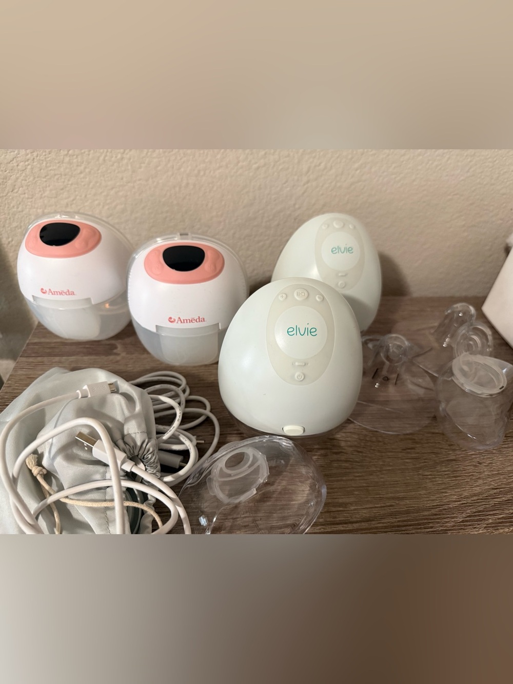 Elvie and ameda wearables like new